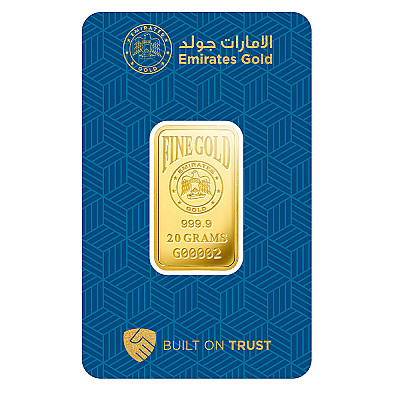 Emirates 20 gram Gold Bar