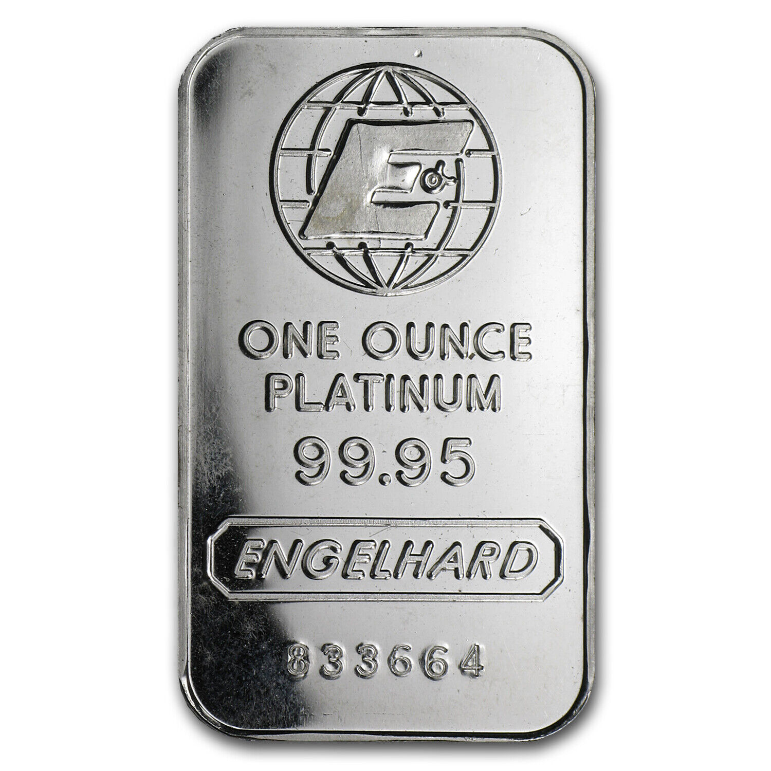 1 oz Engelhard Platinum Bar