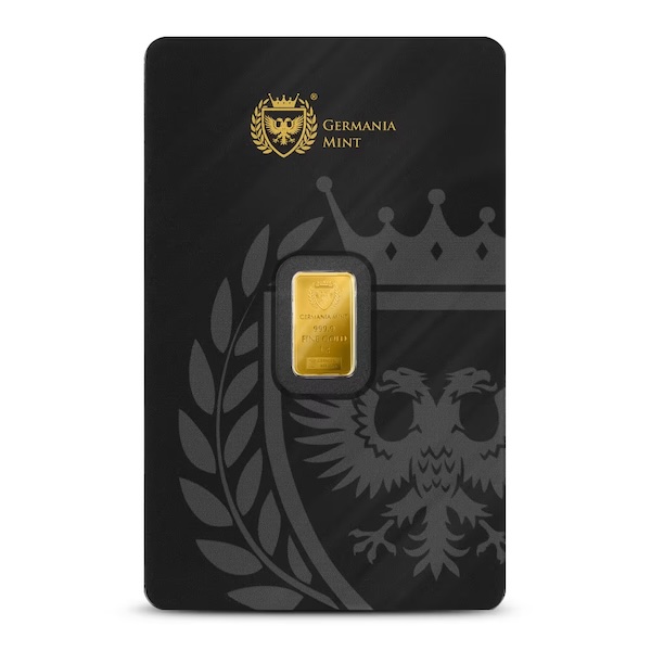 Germania Mint 1 Gram Gold Bar