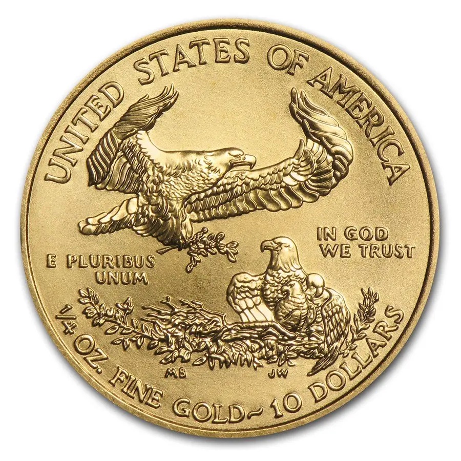 1/4 oz American Gold Eagle (Random Year)