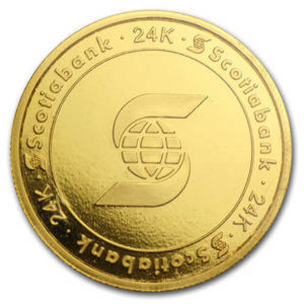 1/2 oz Gold Round