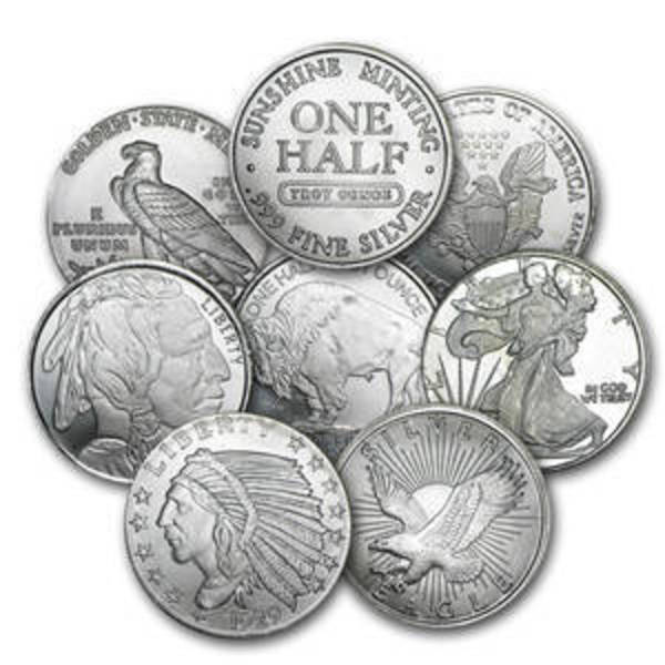 1/2 oz Silver Round
