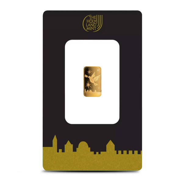Holy Land Mint 1 Gram Gold Bar