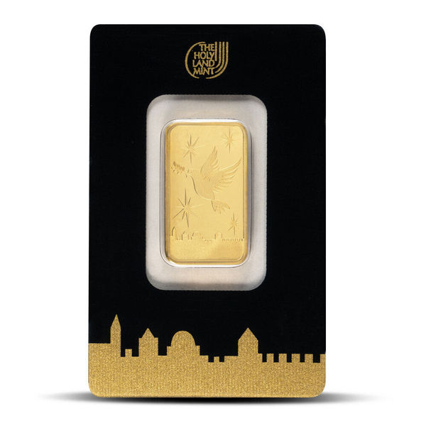 20 Gram Gold Bar Holy Land Mint