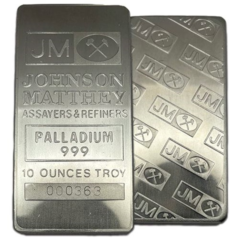 10 oz Palladium Bar