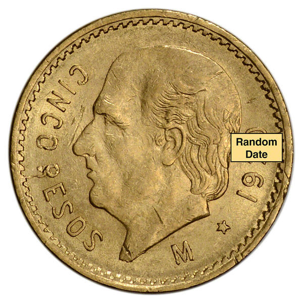 Mexico 5 Pesos Gold Coin