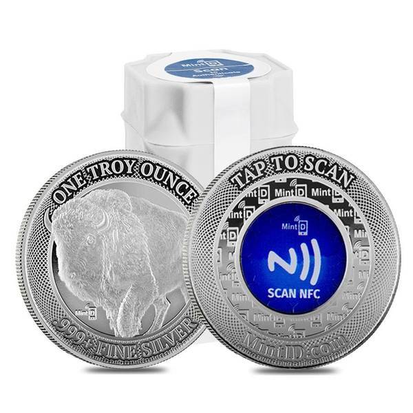 MintID Buffalo 1 oz Silver Round