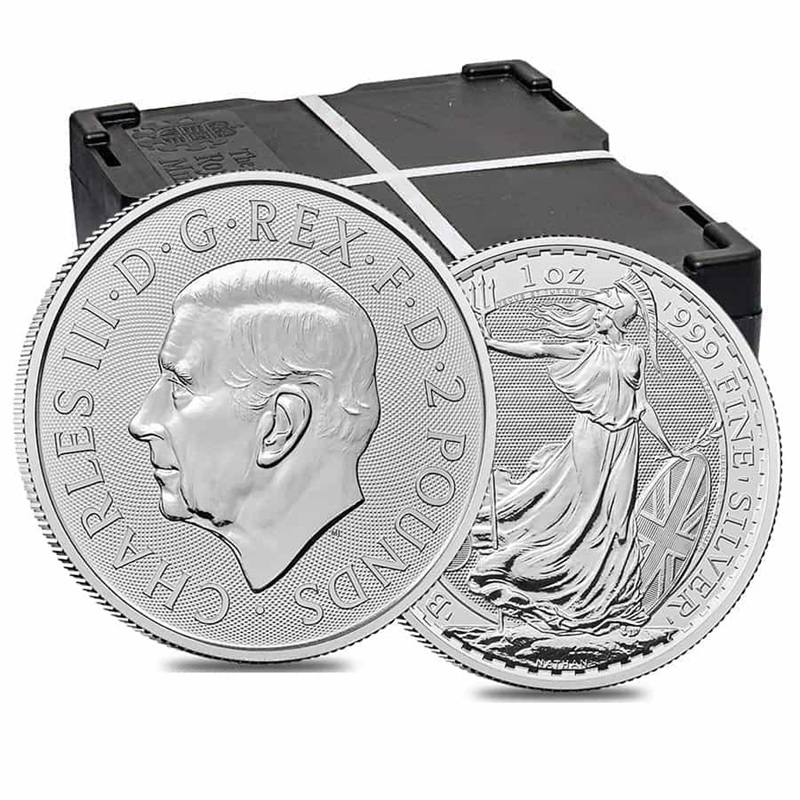 2025 Britannia 1 oz Silver Monster Box of 500