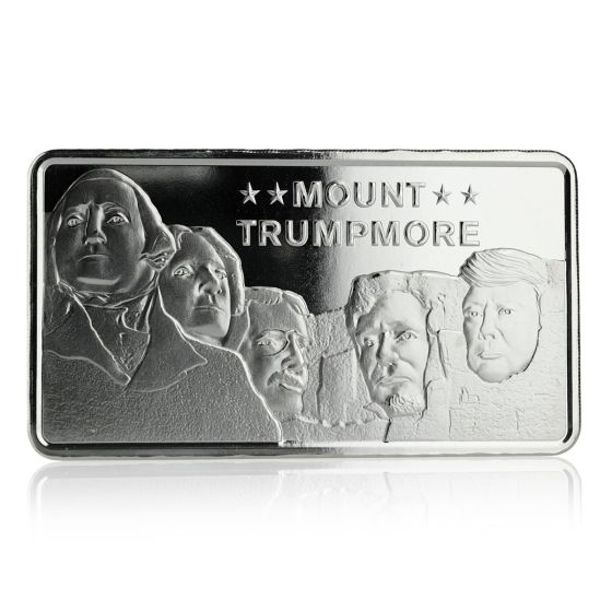10 oz Mount Trumpmore Silver Bar