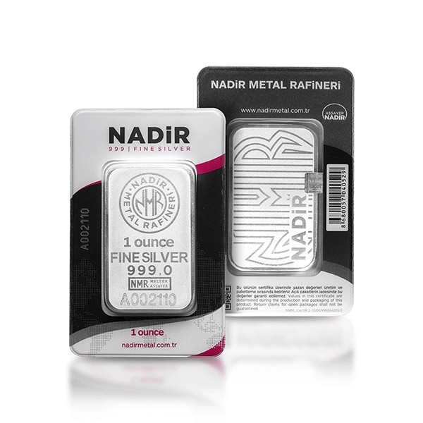 1 oz Silver Bar - Nadir Refinery