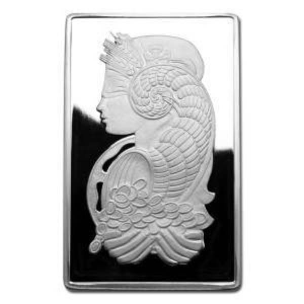 10 oz PAMP Lady Fortuna Silver Bar