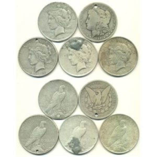 Circulated Peace Dollar Cull
