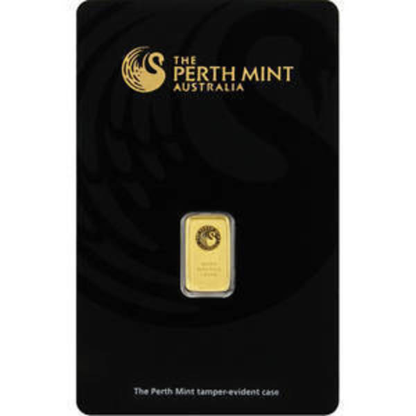 1 Gram Gold Bar Perth Mint
