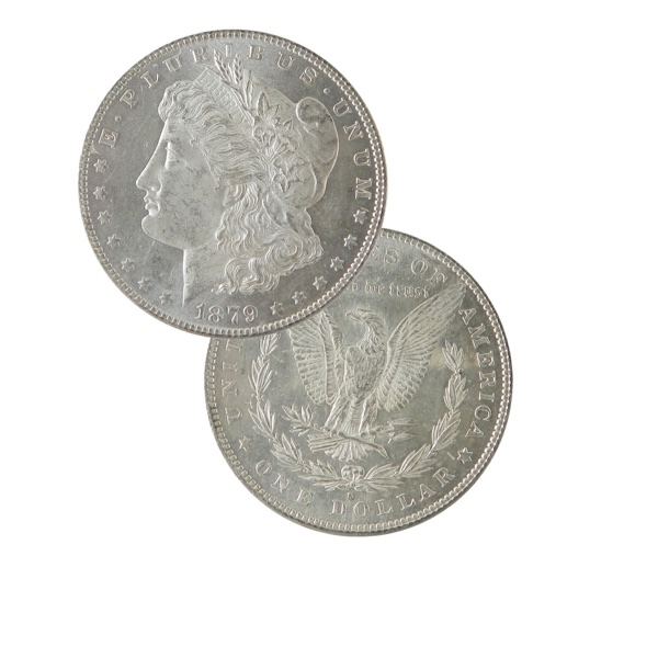 Pre-21 Morgan Silver Dollar AU