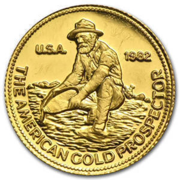 1/4 oz Gold Round
