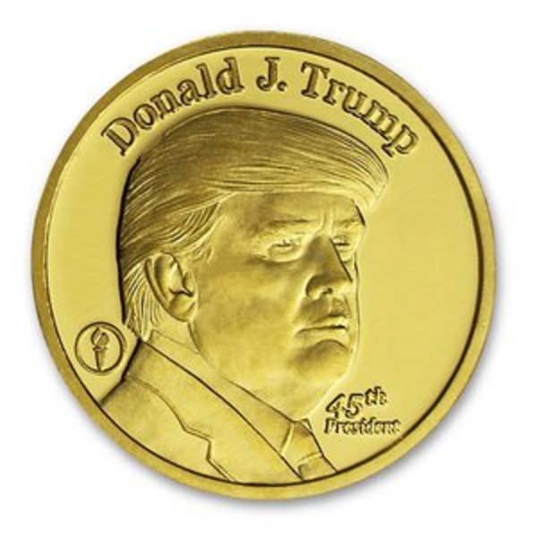 Donald Trump 1/4 oz Gold Round