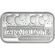 Graduation Scroll and Cap 1 oz Silver Bar