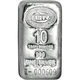 10 oz IGR Poured Silver Bar Loaf Style