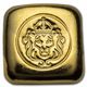 1 oz Scottsdale Mint Lion Cast Gold Bar