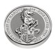 2020 Queen's Beasts White Horse of Hanover 2 oz Silver Coin
