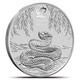 2025 1/2 oz Australian Silver Lunar Snake Coin (BU)