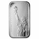 5 oz Silver Bar - Statue of Liberty