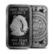 1 oz Aztec Calendar Silver Bar