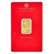 5 gram Gold Bar - Britannia Henna Design