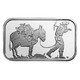 SilverTowne Retro Prospector 1 oz Silver Bar