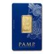 1/2 oz Gold PAMP Suisse Fortuna Veriscan Bar w/ Assay