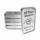 10 oz Silver Bar - Monarch Hand Poured