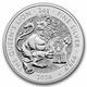 2026 Great Britain 2 oz Silver Royal Tudor Beasts Queen's Lion