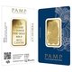 PAMP Lady Fortuna 1 oz Gold Bar in Assay