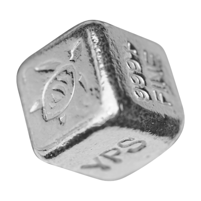 Yeager's Poured Silver 1 oz Silver Cube
